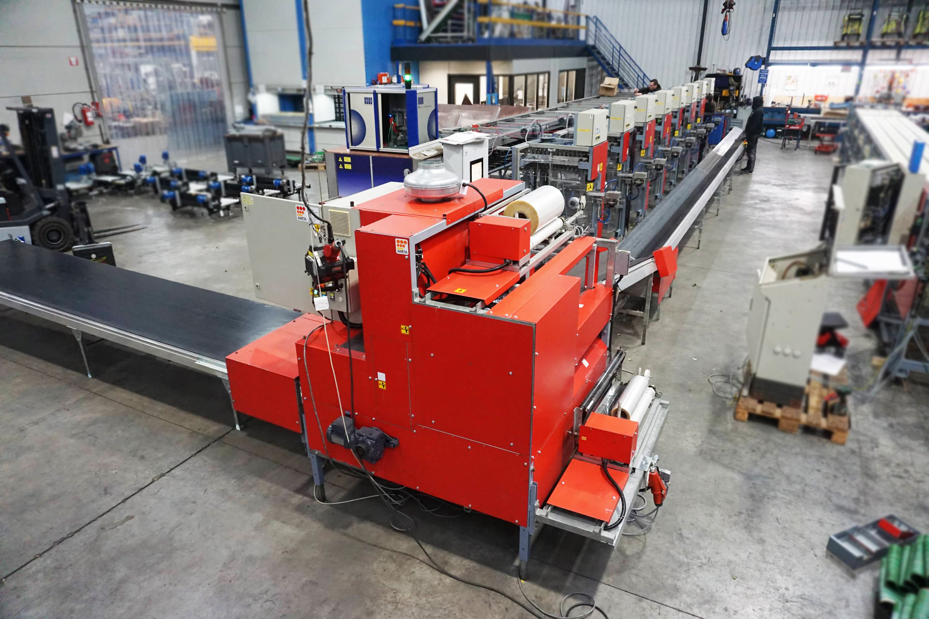 Komplett überholte Aweta TRS Rosenstrauss- und Versiegelungsmaschine inklusive IRISS-System