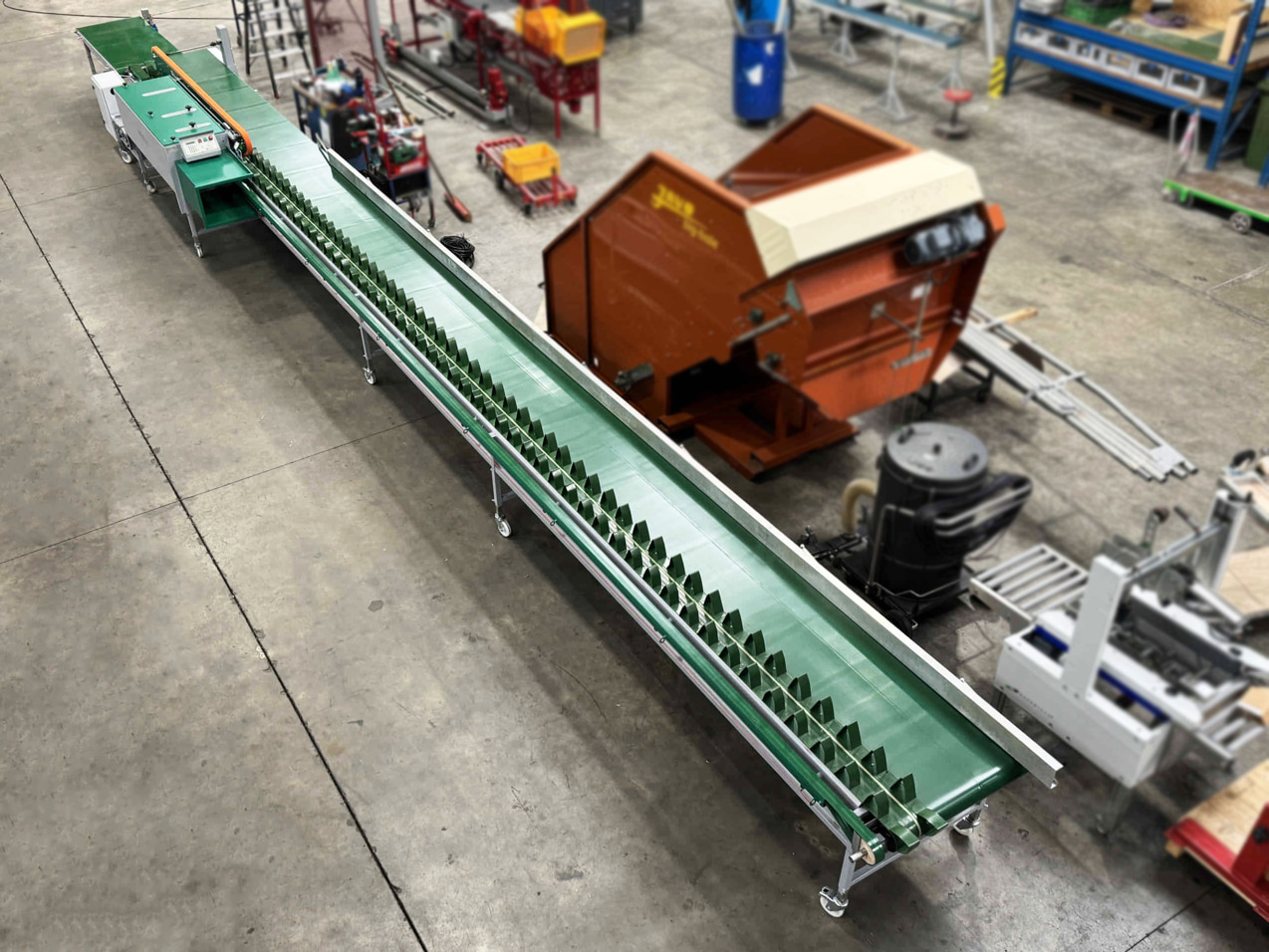 Volledig gereviseerde bloemenlijn voor een klant in Nederland