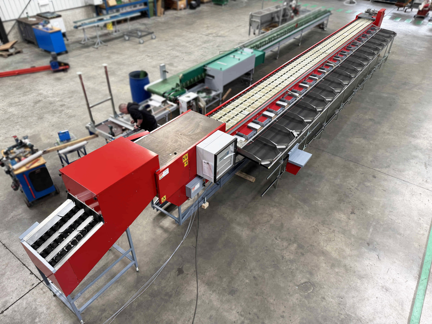 Proyecto de revisión Aweta KG 3-16 para un cliente en Australia