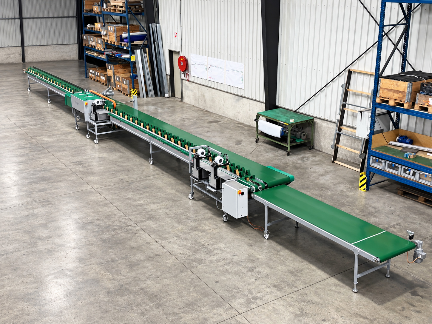 Máquina de procesamiento de flores completamente reacondicionada para un cliente en los Países Bajos #1